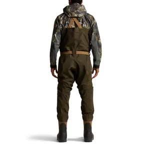 Sitka Delta Zip Wader Earth