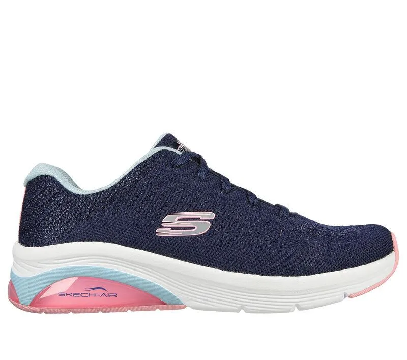 Skechers Womens Skech-Air Extreme 2.0 - Classic Vibe Shoes Navy/Light Blue