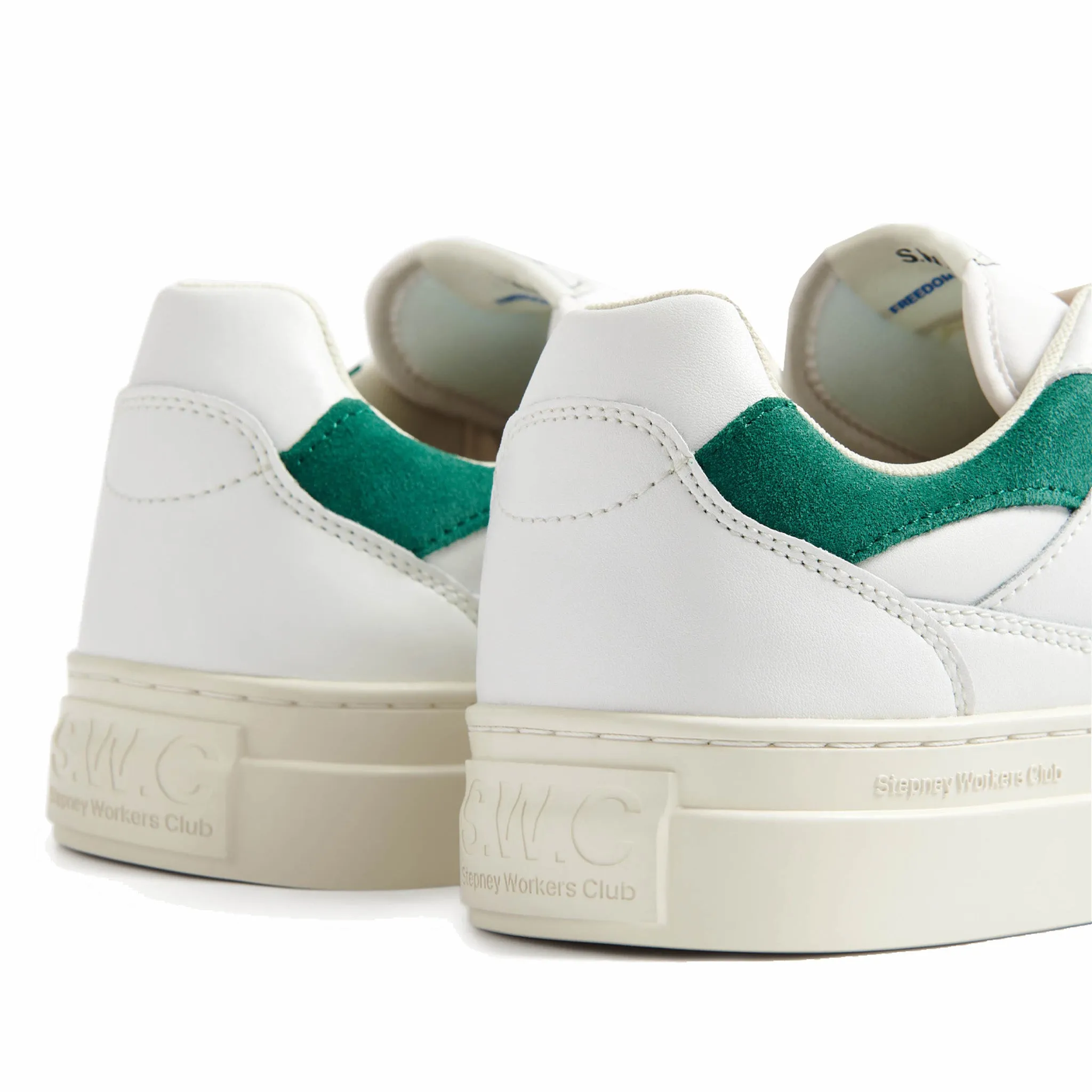 Stepney Workers Club Pearl Leather (White/Green)