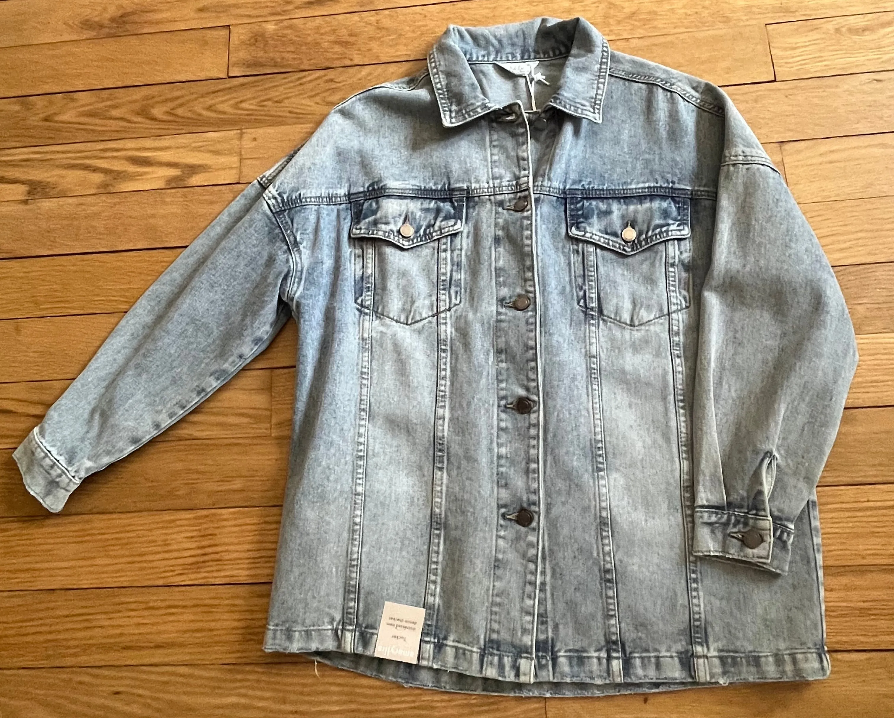 Tops- Denim Shacket