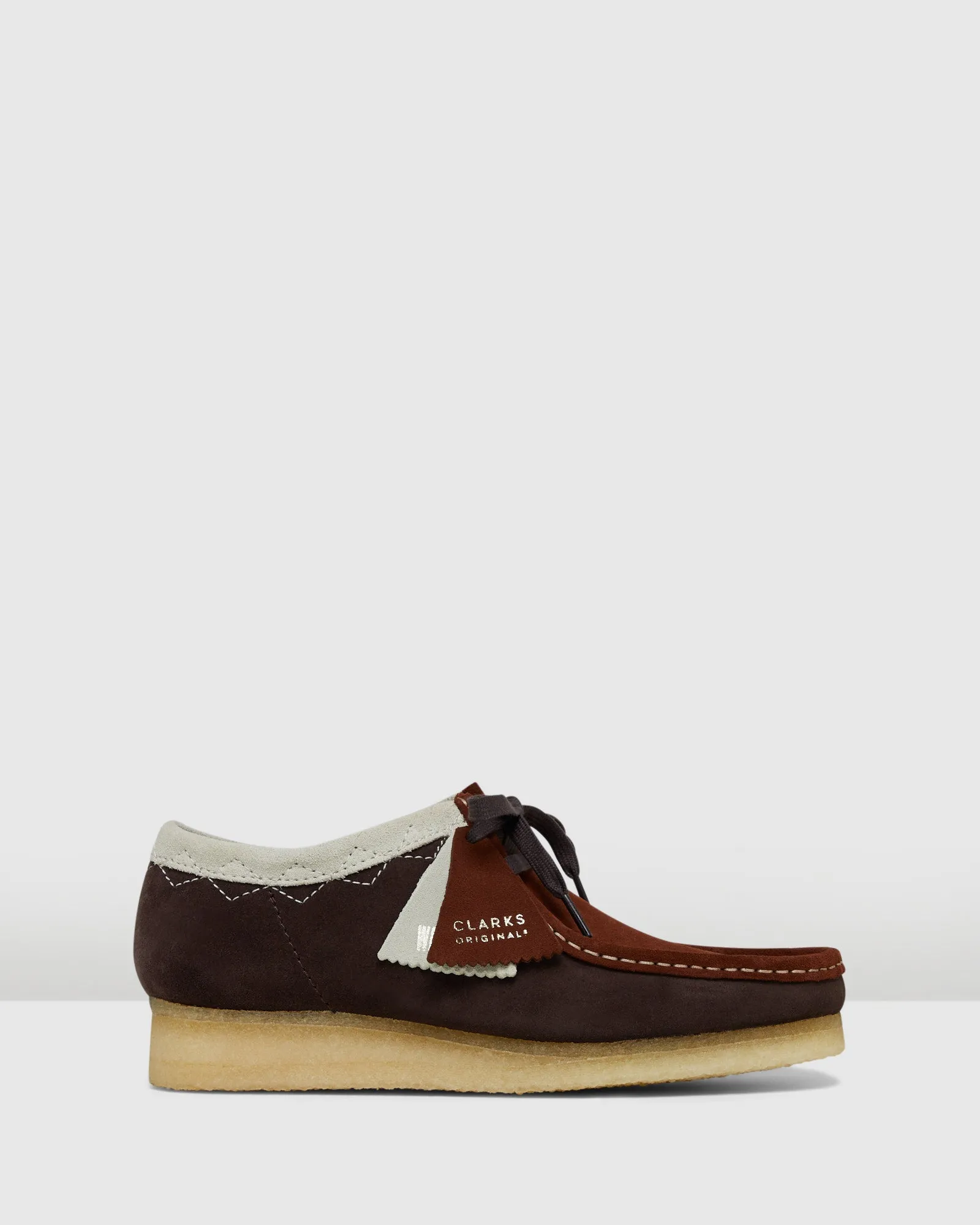 Wallabee (M) Dark Tan Combi