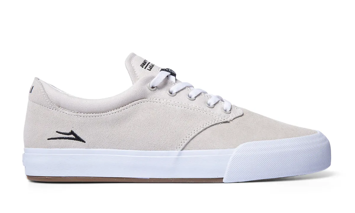 Wilkins - White Suede